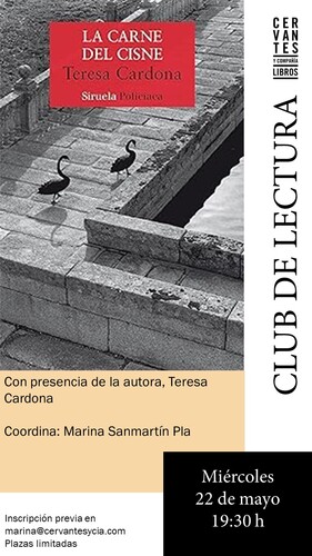 MADRID. Club de lectura sobre 'La carne del cisne', de Teresa Cardona