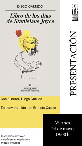 MADRID. Presentación de 'Libro de los días de Stanislaus Joyce', de Diego Garrido