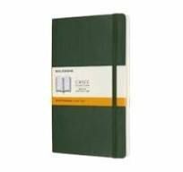 LIBRETA CLASICA TAPA BLANDA VERDE MUSGO L RAYADA