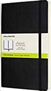 LIBRETA CLASICA MAYOR GROSOR NEGRA L LISA TAPA BLANDA