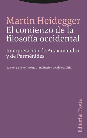 EL COMIENZO DE LA FILOSOFÍA OCCIDENTAL
