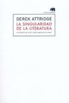 SINGULARIDAD DE LA LITERATURA,LA