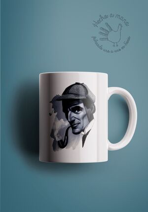 TAZA SHERLOCK HOLMES