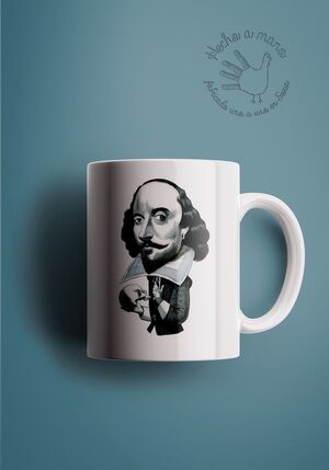 TAZA CENTENARIO WILLIAM SHAKESPEARE