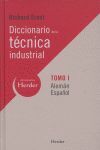 DICC.TECNICA INDUSTRIAL T.I ALEMAN-ESPAÑOL