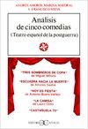 ANÁLISIS DE CINCO COMEDIAS