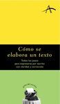 COMO SE ELABORA UN TEXTO