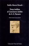 NOTAS INEDITAS AL CANCIONERO INEDITO
