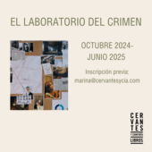 Matrícula siempre abierta para 'El laboratorio del crimen'