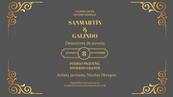 Escucha el nuevo episodio de 'Sanmartín & Galindo. Detectives de novela'