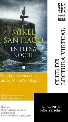 Club de lectura virtual con Mikel Santiago 