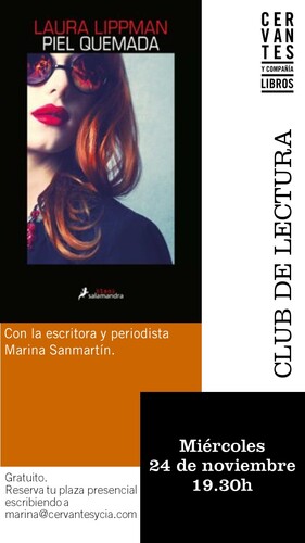 Club de lectura sobre 'Piel quemada', de Laura Lippman