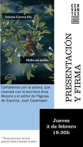 Presentación de ‘Hubo un jardín’
