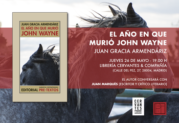 Presentación de 'El año que murió John Wayne'