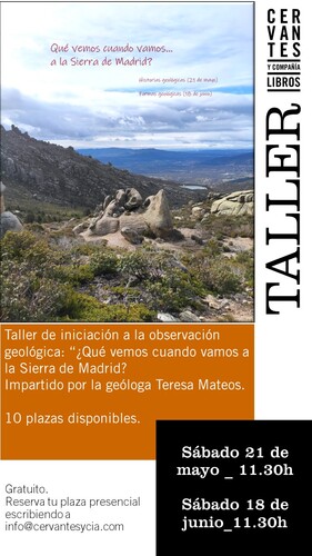 Taller de iniciación a la observación geológica con Teresa Mateos