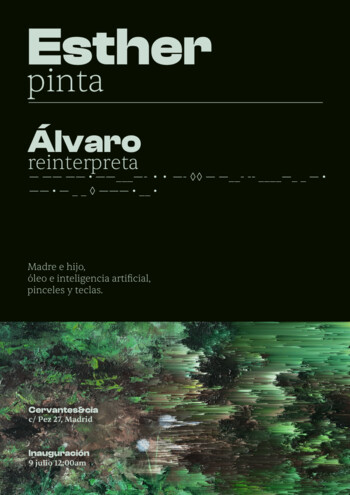 Exposición: 'Esther pinta, Álvaro reinterpreta'