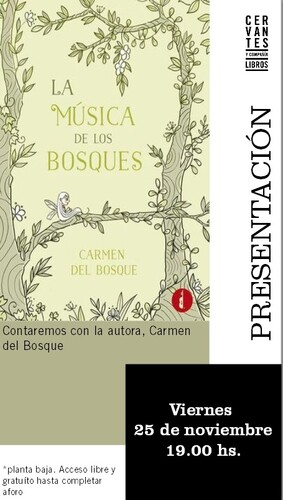 Presentación de 'La música de los bosques '