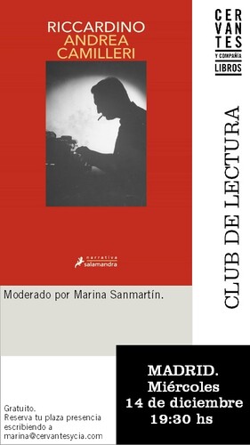 MADRID. Club de lectura sobre 'Riccardino', de Andrea Camilleri