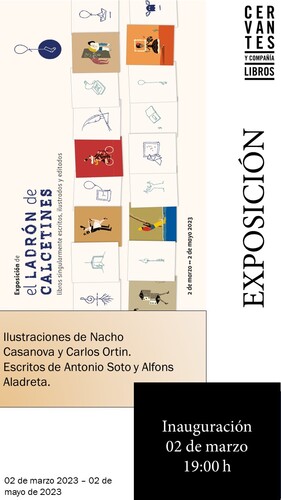 MADRID. Exposición de  'El ladrón de calcetines'