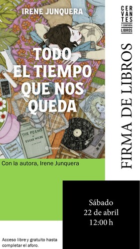 MADRID. Firma de 'Todo el tiempo que nos queda'