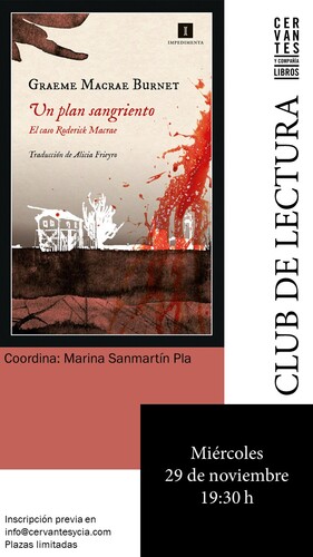 MADRID. Club de lectura sobre 'Un plan sangriento', de Graeme Macrae Burnet
