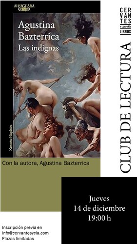 MADRID. Club de lectura sobre 'Las indignas', de Agustina Bazterrica