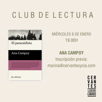 MADRID. Club de lectura de 'El paracaidista', de Ana Campoy 