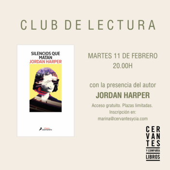 MADRID. Club de lectura de 'Silencios que matan', de Jordan Harper