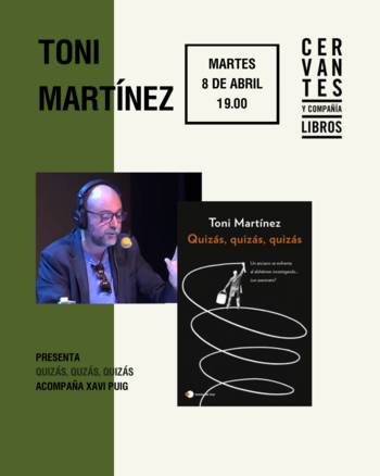 Presentación de 'Quizás, quizás, quizás', de Toni Martínez