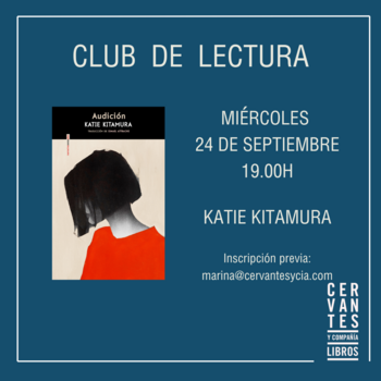 Club de lectura de 'Audición', de Katie Kitamura