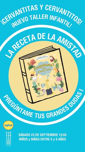 Taller infantil: La receta de la amistad 