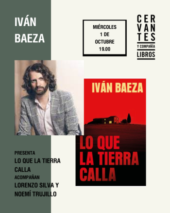 Presentación de 'Lo que la tierra calla', de Iván Baeza