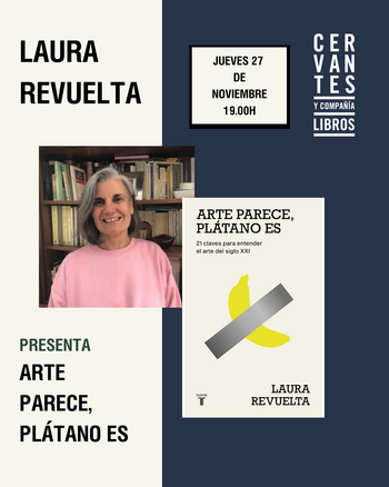 Presentación de 'Arte parece, plátano es', de Laura Revuelta