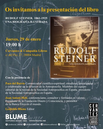 Presentación de 'Rudolf Steiner. Una biografía ilustrada'