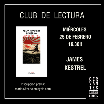 Club de lectura de novela negra: 'Cinco meses de invierno', de James Kestrel