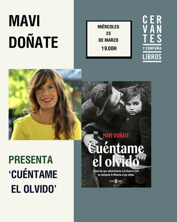 Presentación de 'Cuéntame el olvido', de Mavi Doñate