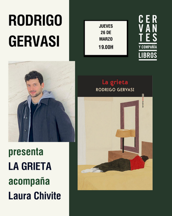 Presentación de 'La grieta', de Rodrigo Gervasi 