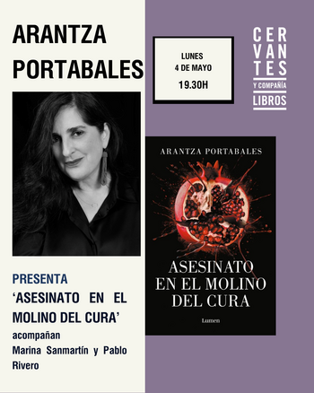 Presentación de 'Asesinato en el molino del cura', de Arantza Portabales