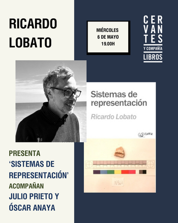 Presentamos 'Sistemas de representación', de Ricardo Lobato