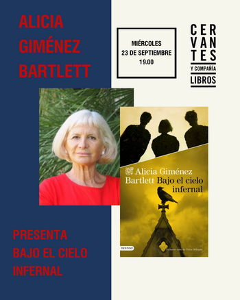 Presentación de 'Bajo el cielo infernal', de Alicia Giménez Bartlett