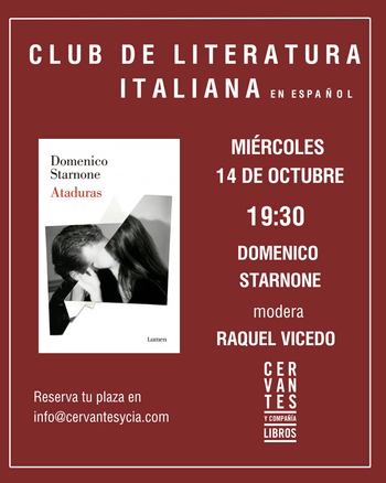 Club de literatura italiana: 'Ataduras', de Domenico Starnone