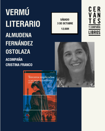 Vermú literario: 'Terceros implicados', de Almudena Fernández Ostolaza